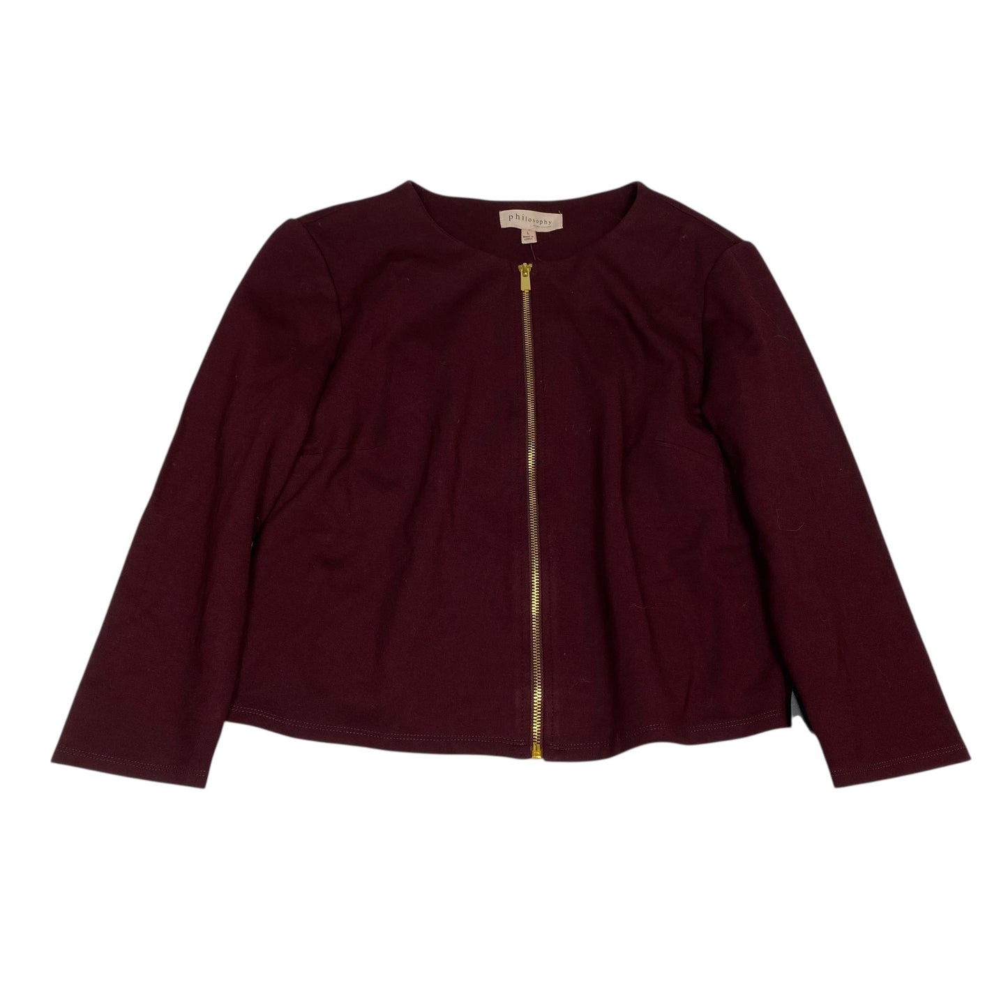 Top Ls By Philosophy In Red, Size:L
