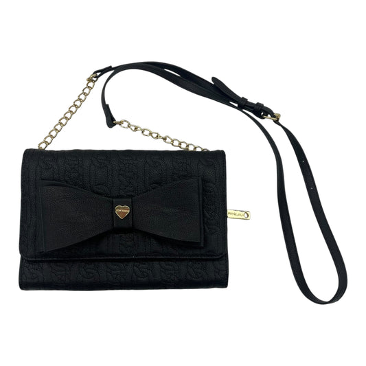 Crossbody By Betsey Johnson In Black, Size:Large