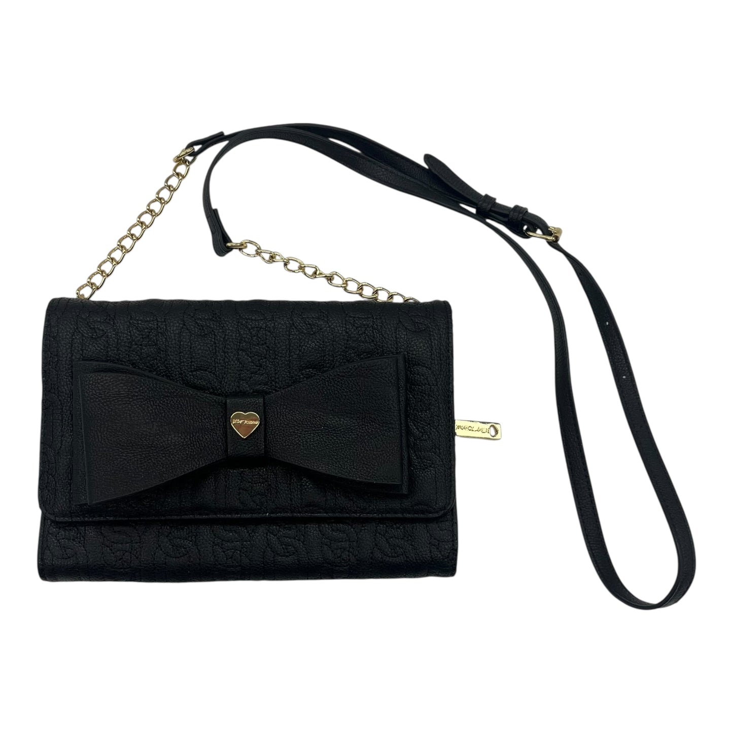 Crossbody By Betsey Johnson In Black, Size:Large