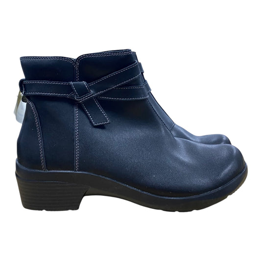 Boots Ankle Heels By Clarks In Black, Size:11