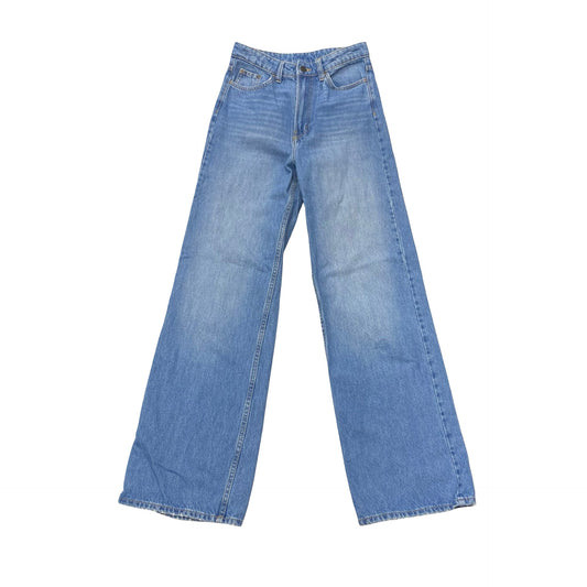 Jeans Wide Leg By &Denim In Blue Denim, Size:2