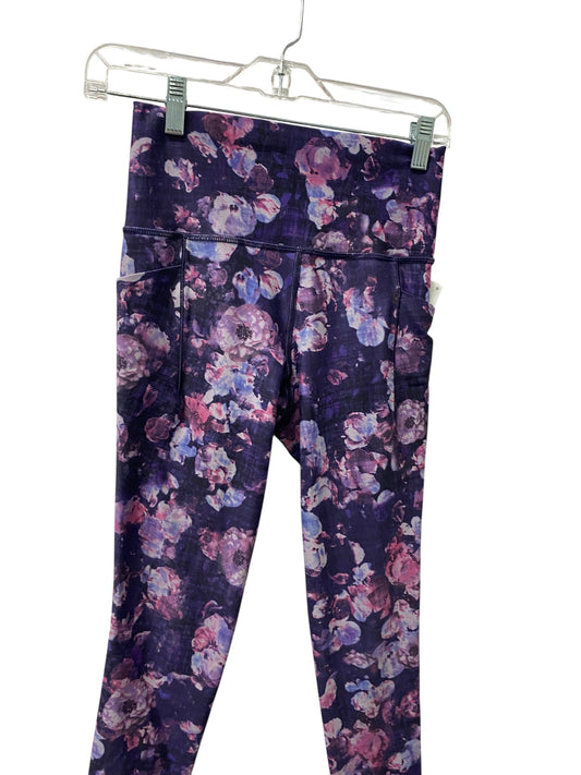 Athletic Leggings By Athleta In Purple, Size:Xs