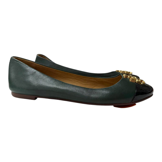 Shoes Designer By Tory Burch In Green, Size:7