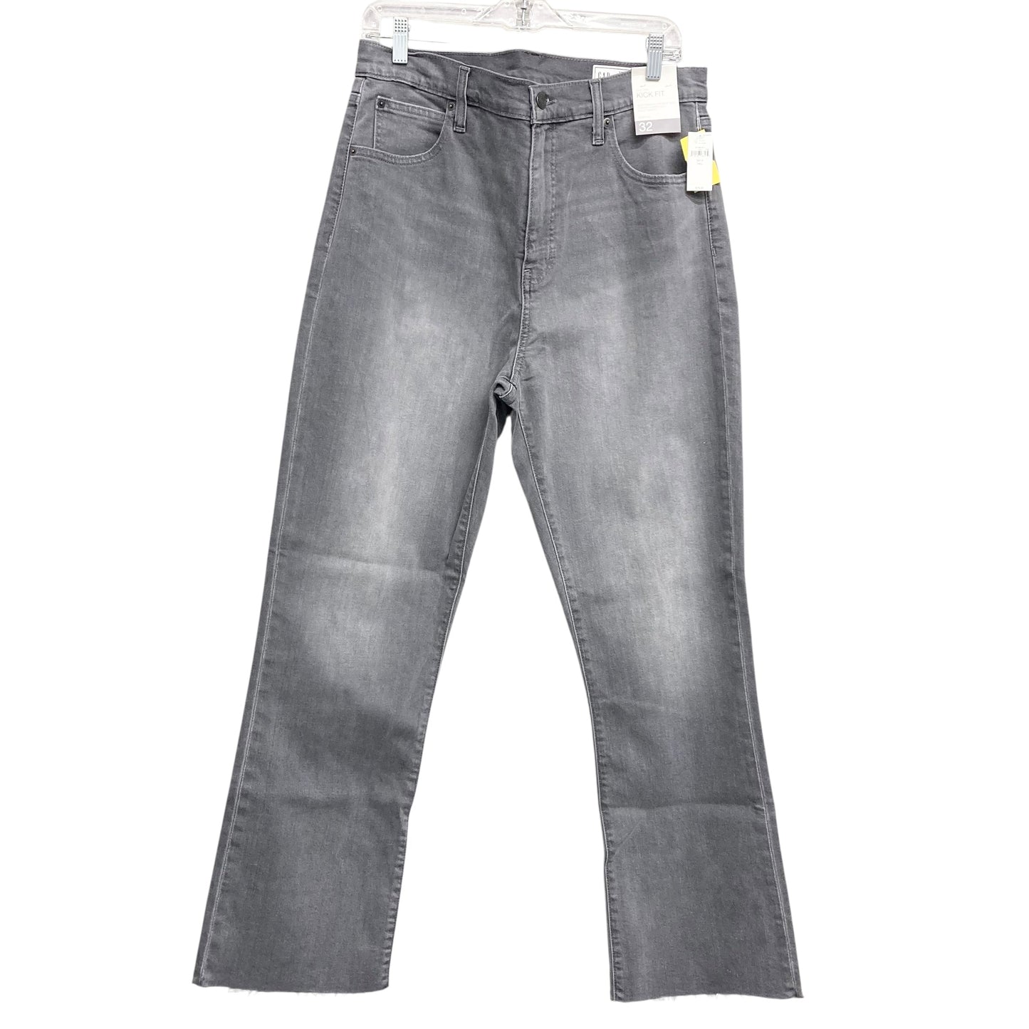 Jeans Flared By Gap In Grey, Size:14L