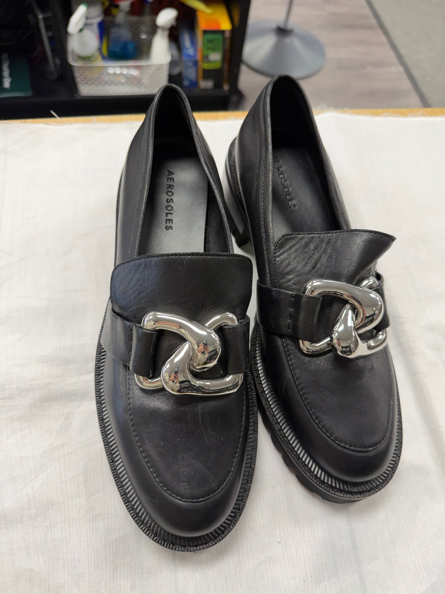 Shoes Flats By Aeropostale In Black, Size:8.5