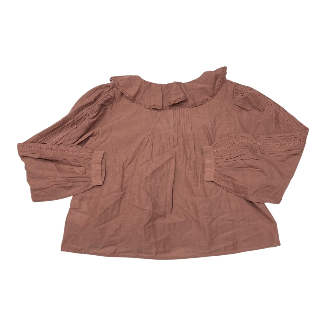 Top Ls By Madewell In Mauve, Size:M