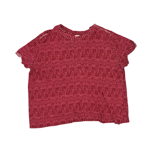 Top Ss By We The Free In Pink & Red, Size:M