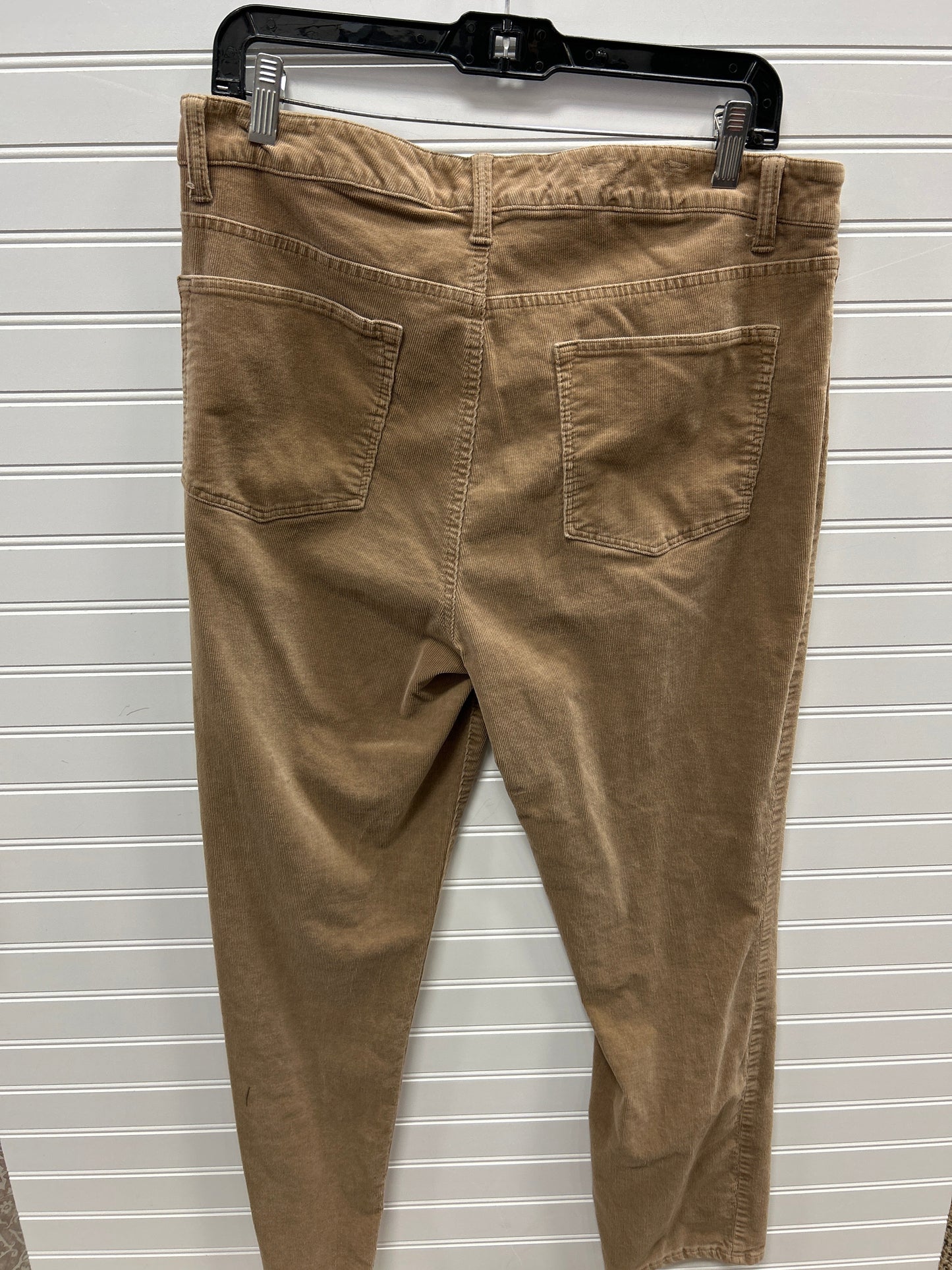 Pants Corduroy By Talbots In Tan, Size:14P