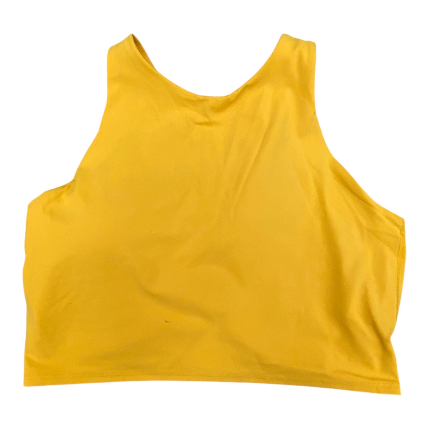 Athletic Bra By Athleta In Gold, Size:L