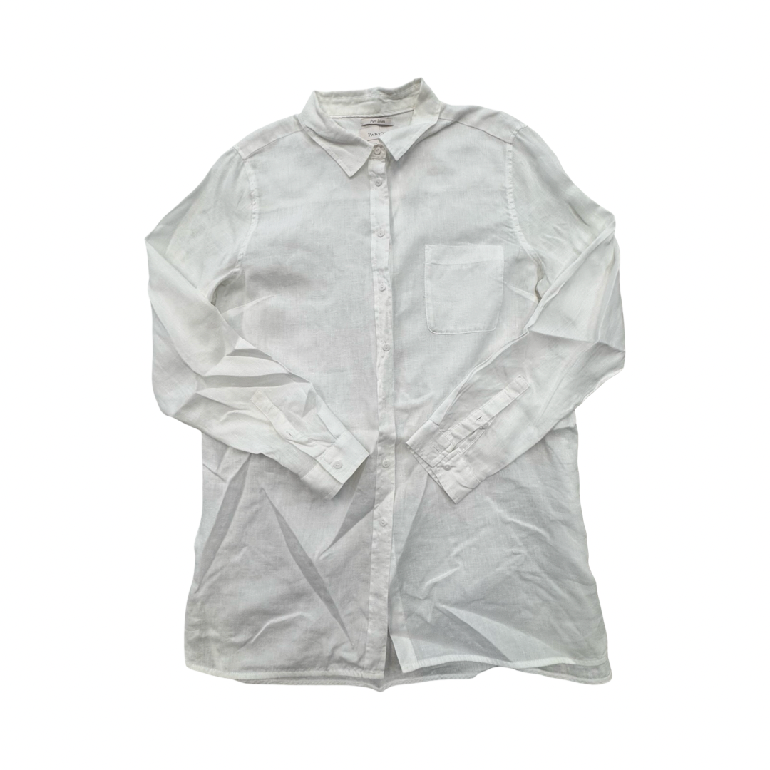 Top Ls By part two In White, Size:6