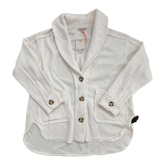 Sweater Cardigan By Knox Rose In White, Size:M
