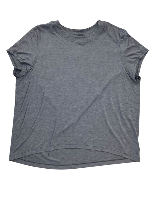Top Ss Basic By Athleta In Grey, Size:S