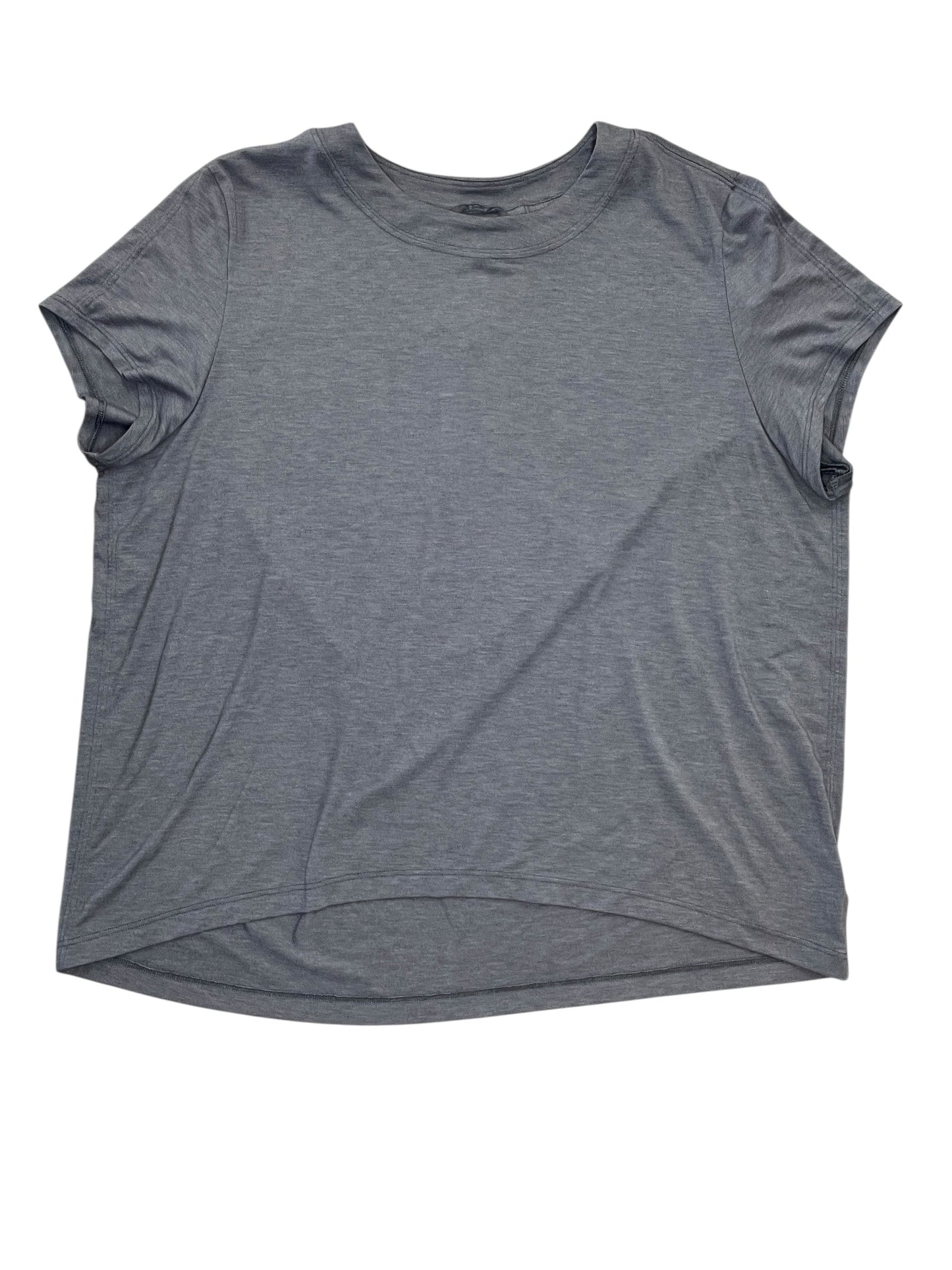 Top Ss Basic By Athleta In Grey, Size:S