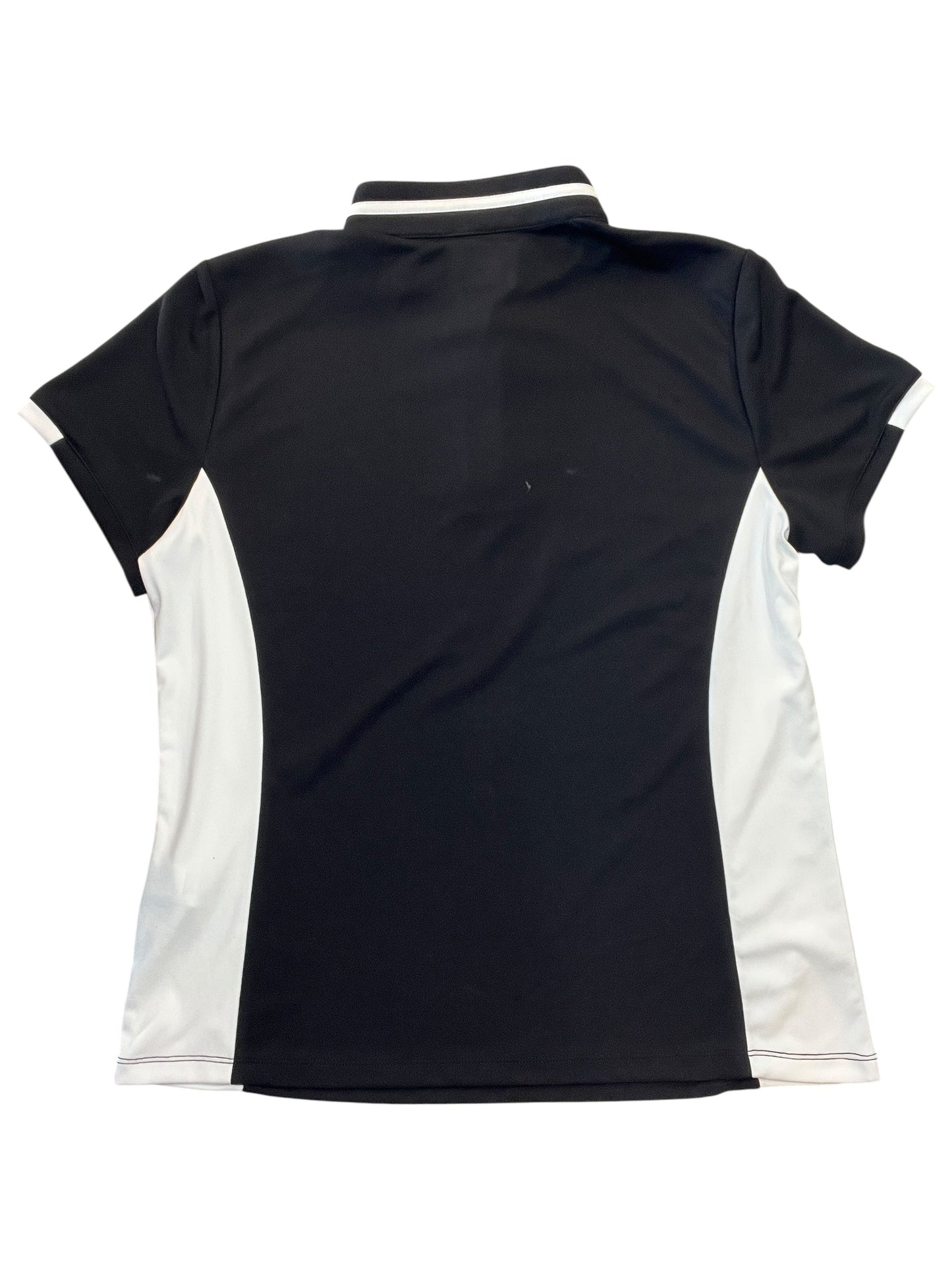 Athletic Top Ss By Izod In Black, Size:L