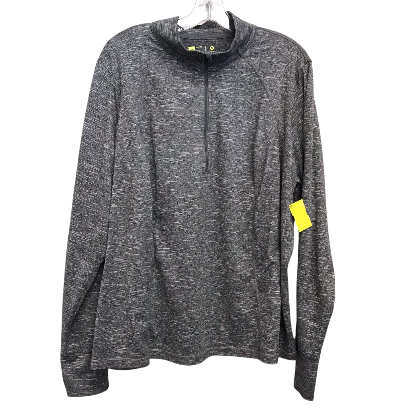 Athletic Jacket By Xersion In Grey, Size:2X