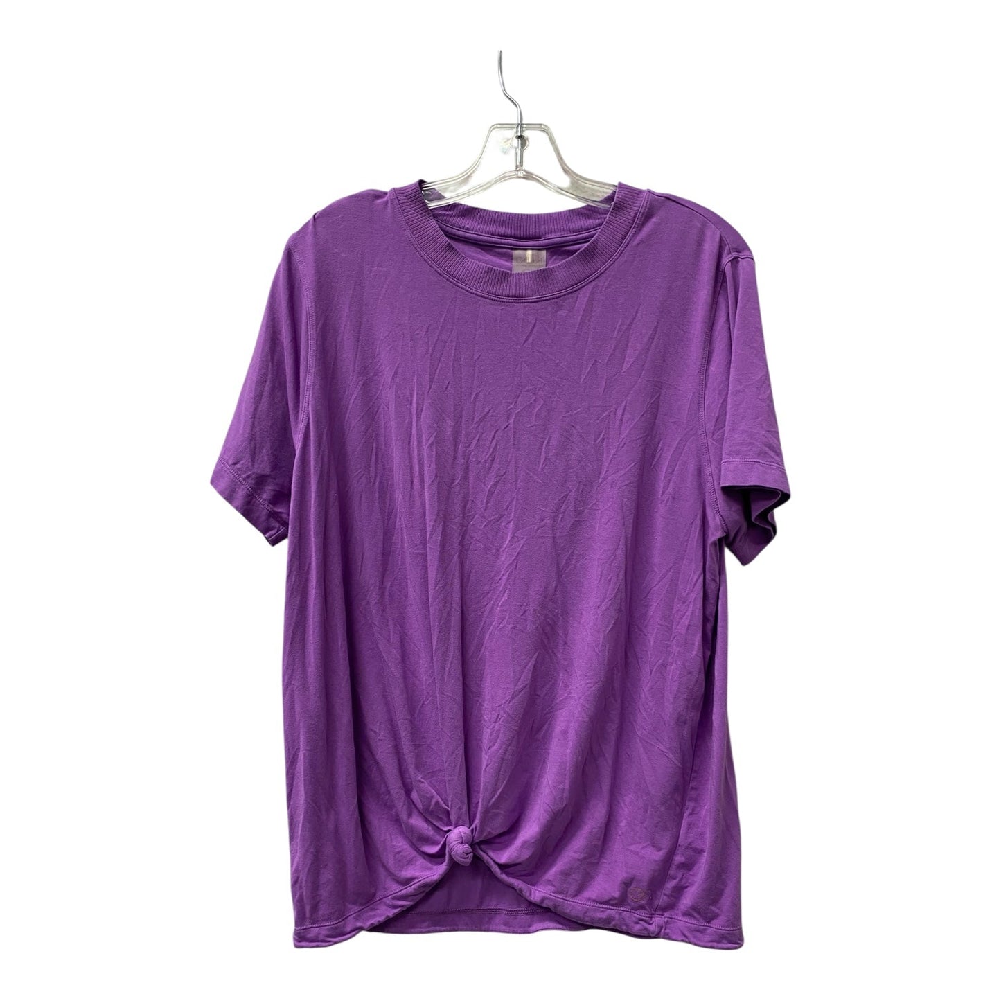 Athletic Top Ss By Calia In Purple, Size:L