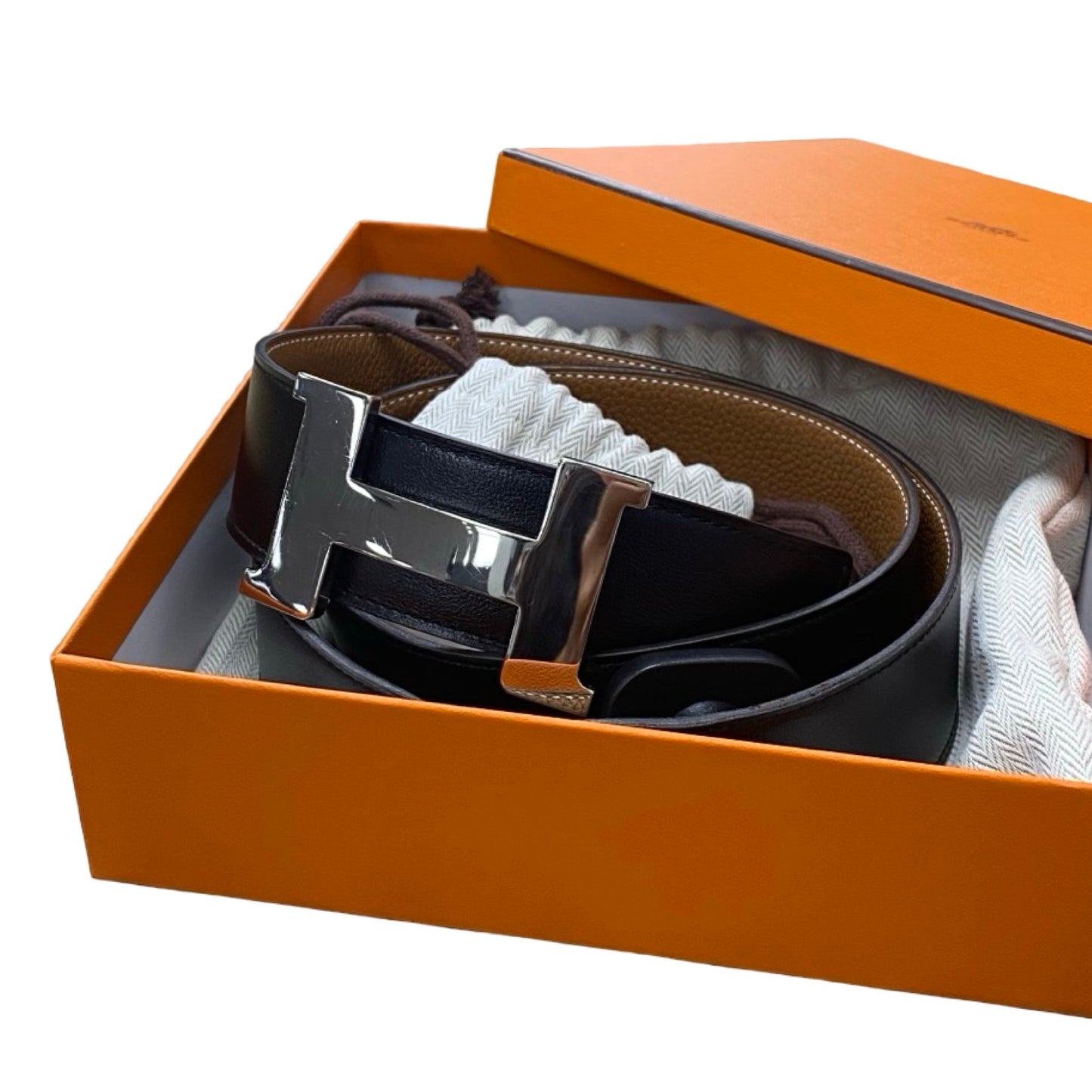 Belt Luxury Designer By Hermes In Black - 90 D FM 300 (M/L)