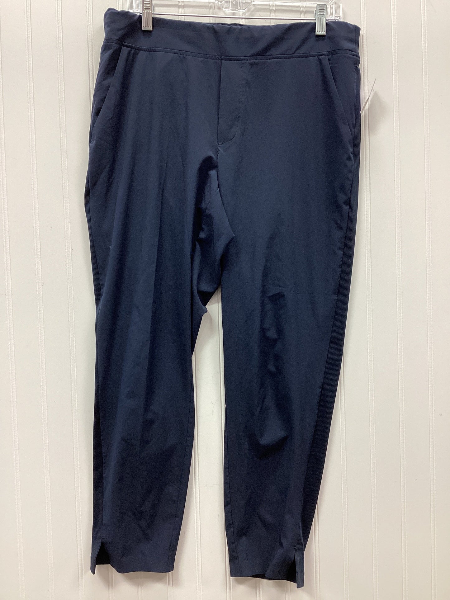 Athletic Pants By Athleta In Navy, Size:12