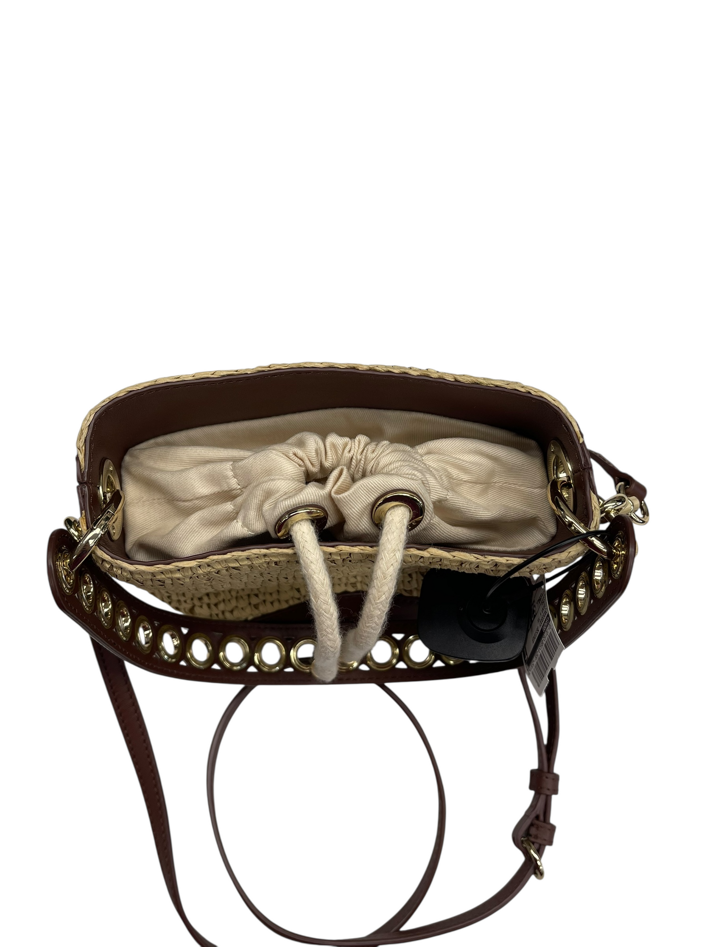 CROSSBODY DESIGNER by SANDRO In BROWN & TAN, Size: SMALL