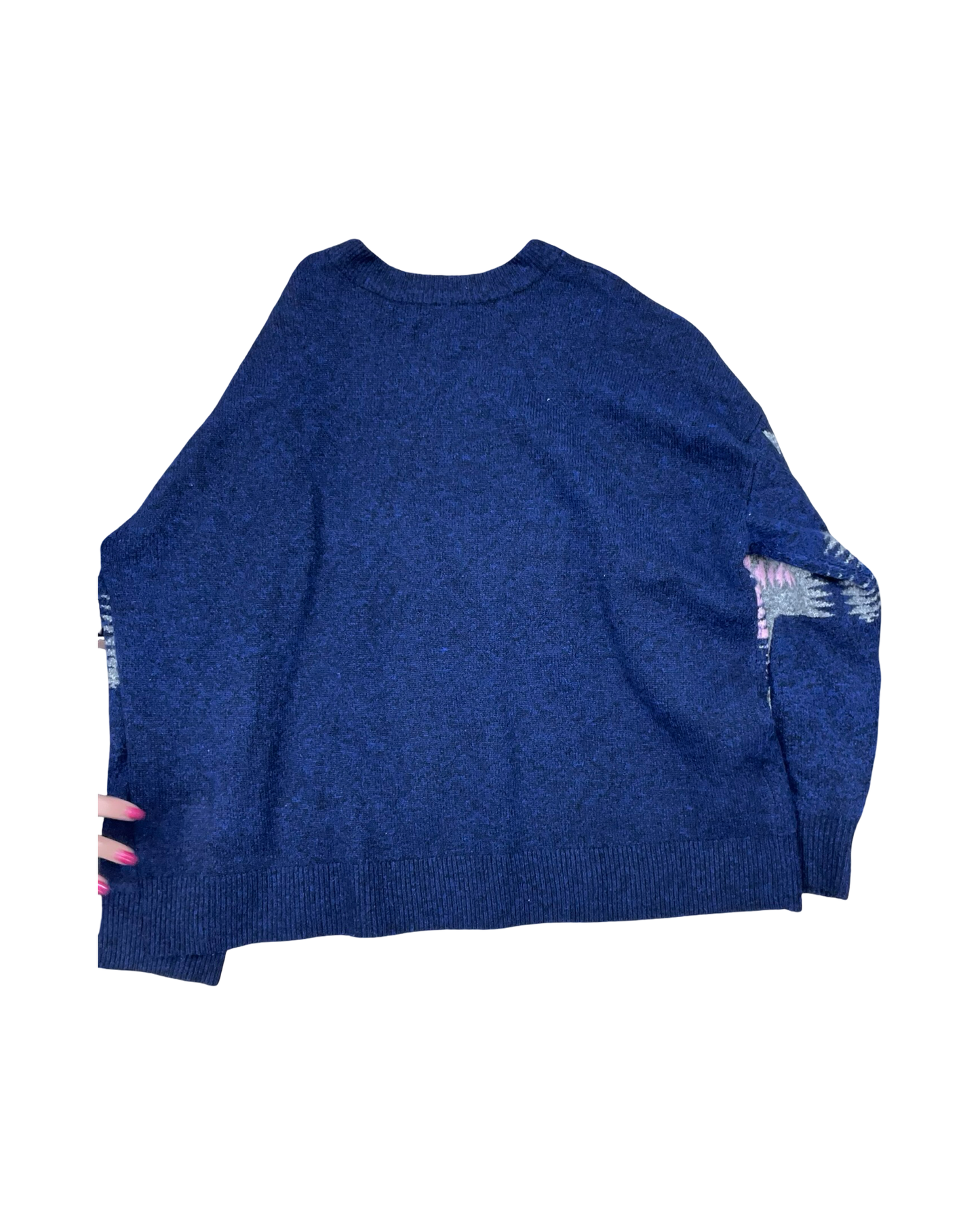 Sweater By Eddie Bauer In Navy, Size:Xl