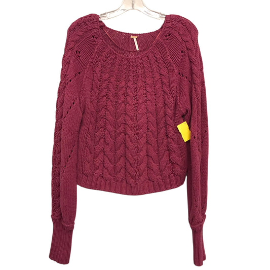 Sweater By Free People In Purple, Size:M