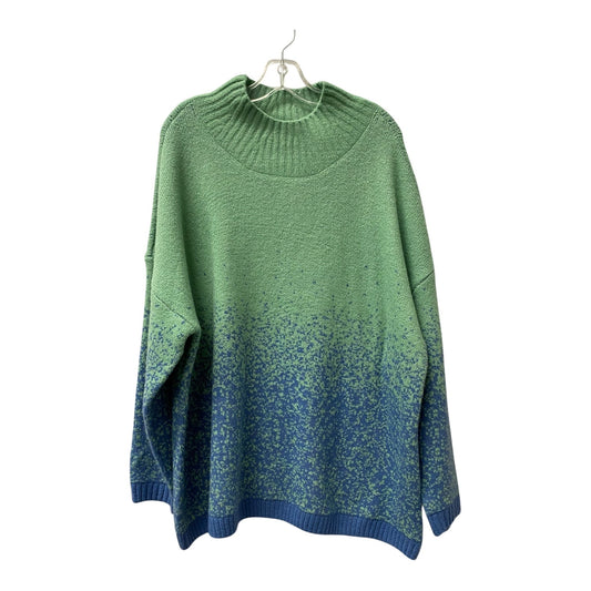 Sweater By Cj Banks In Green, Size:3X