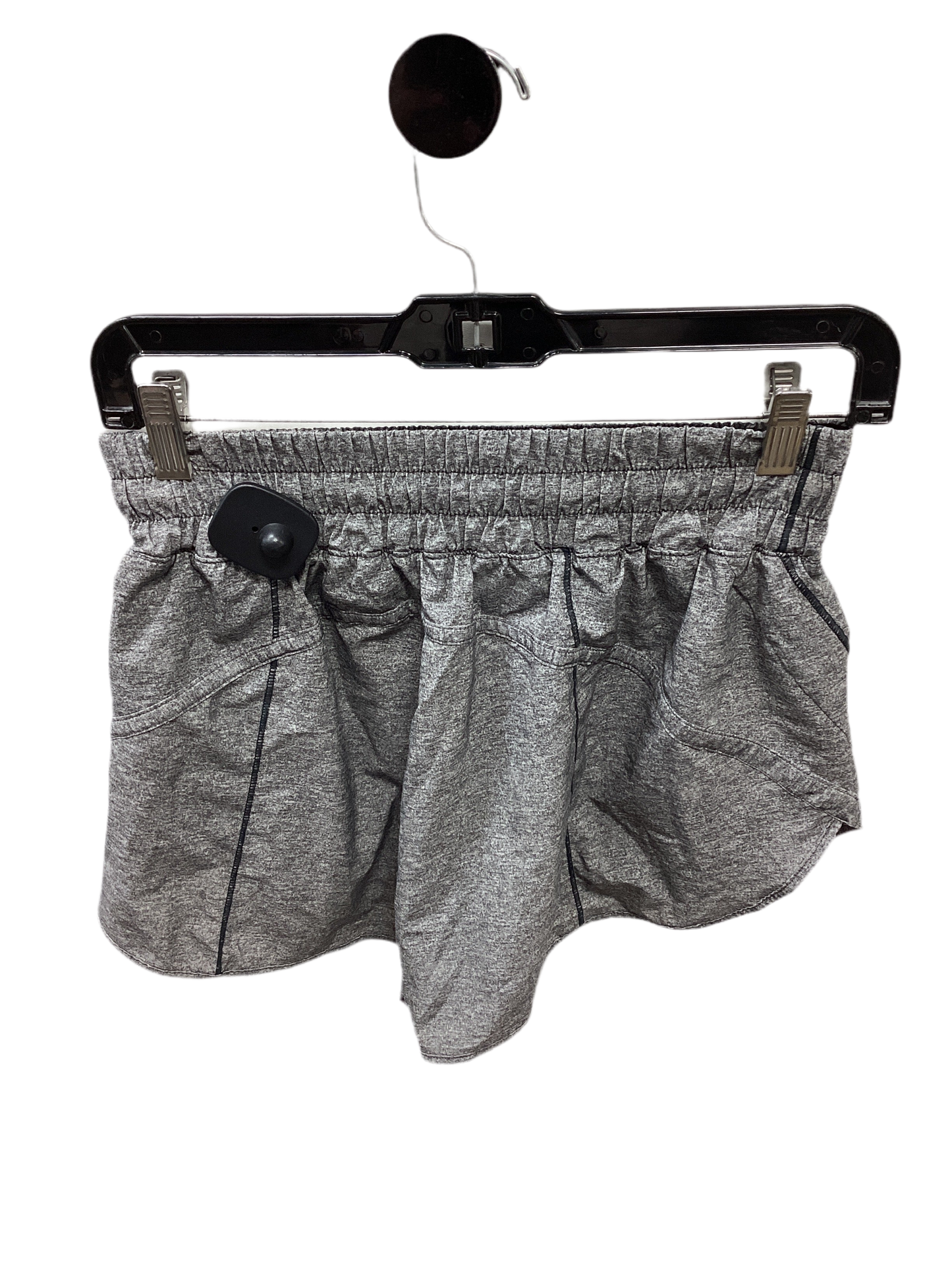 Athletic Shorts By Lululemon In Grey, Size:8