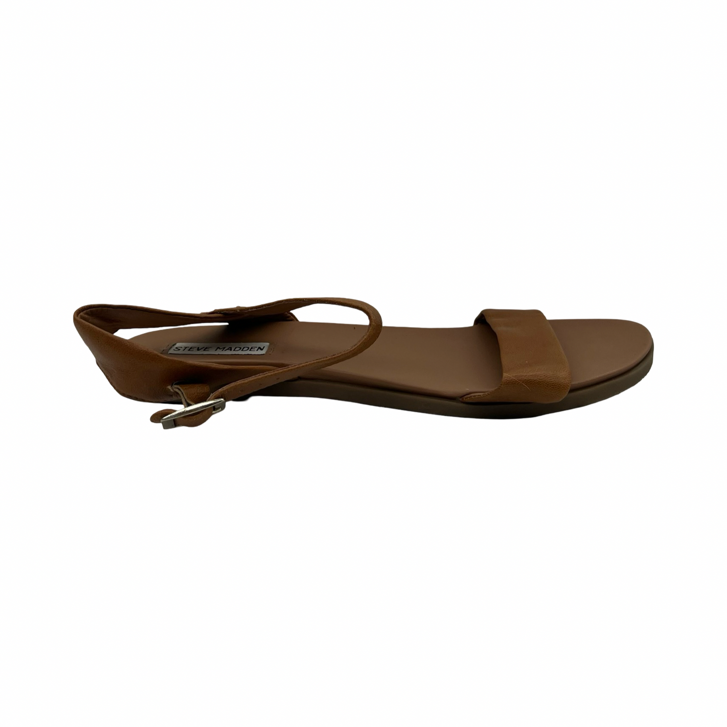 Sandals Flats By Steve Madden In Brown, Size:10