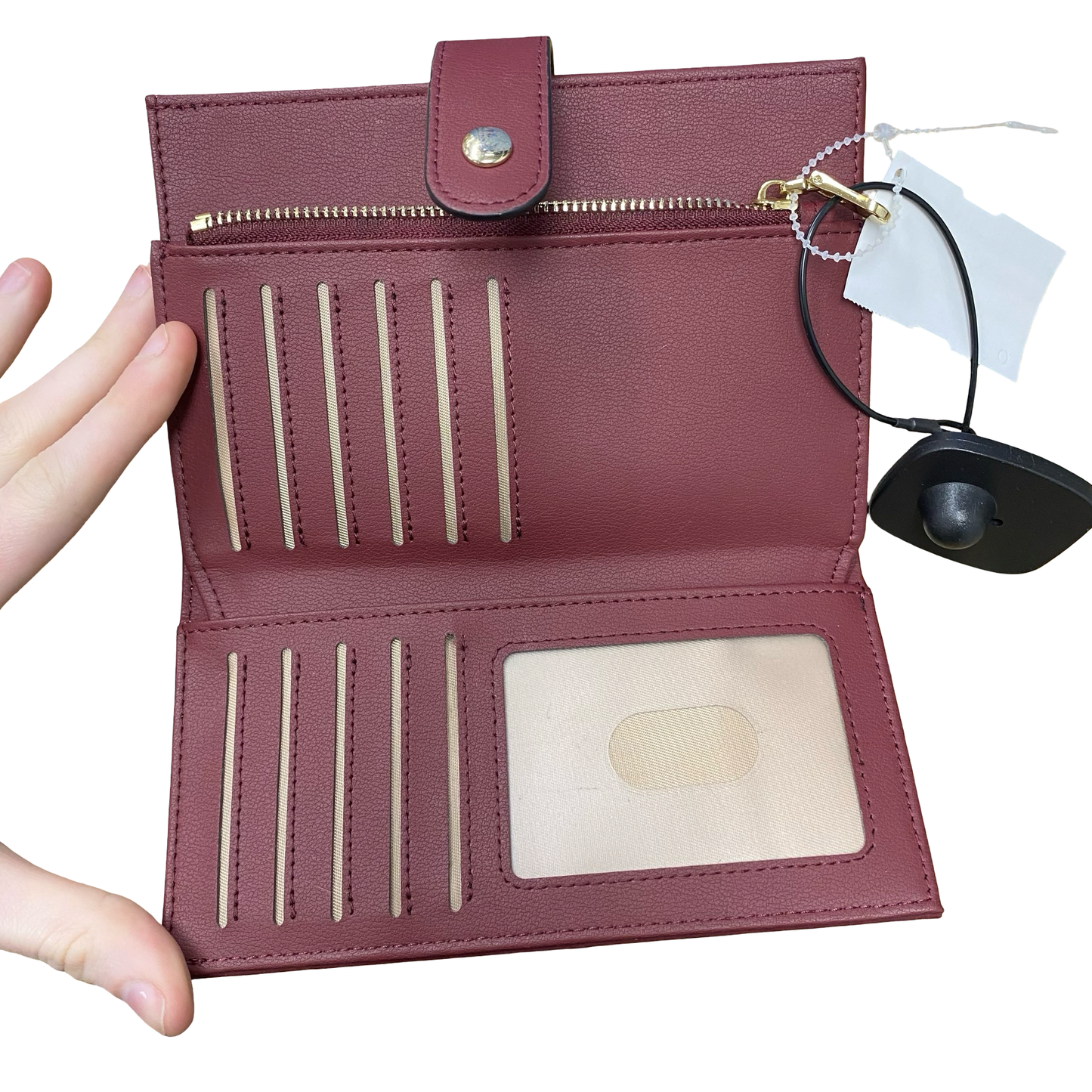Wallet By Clothes Mentor In Maroon, Size:Medium