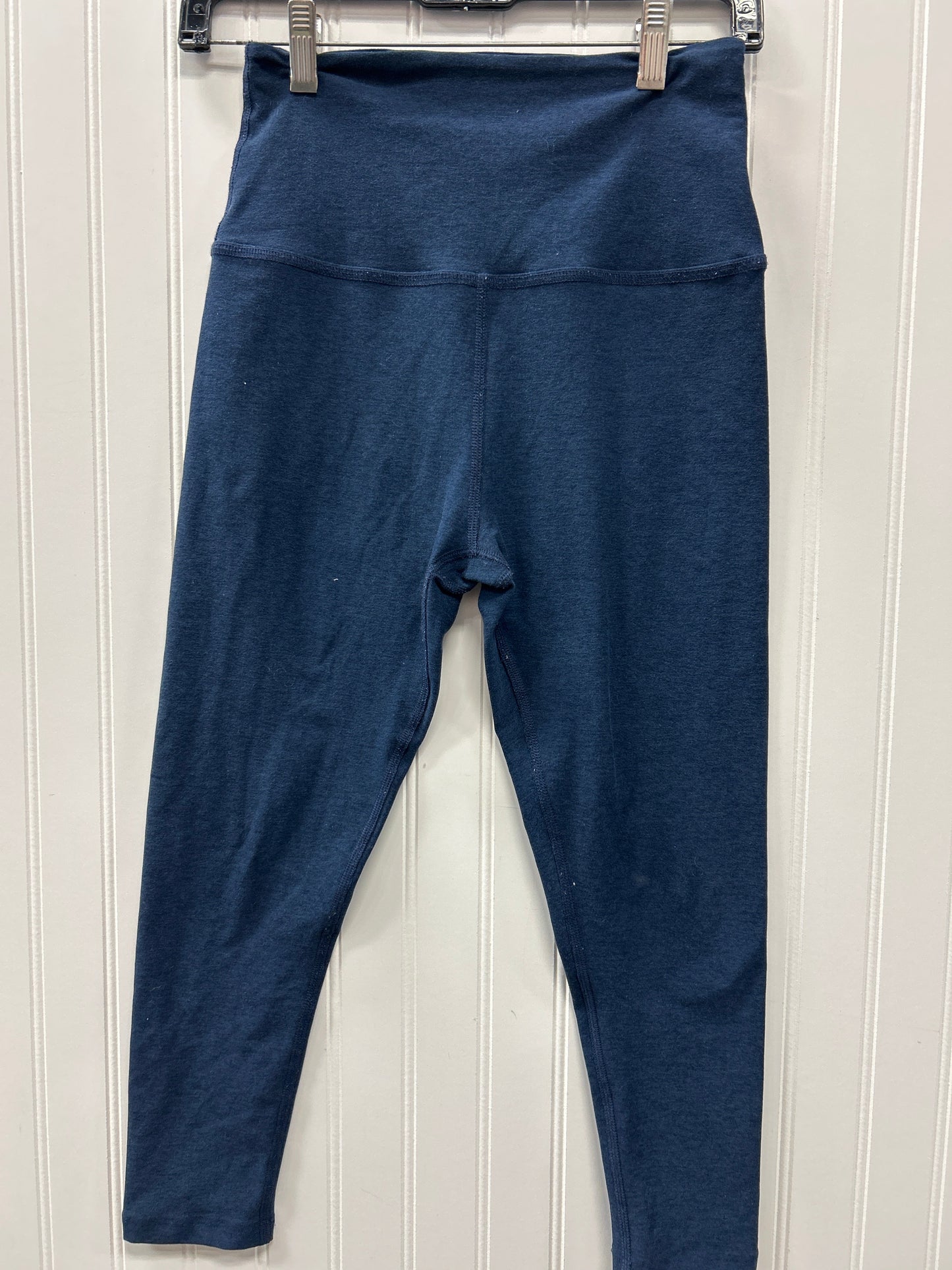 Athletic Leggings By Beyond Yoga In Navy, Size:M