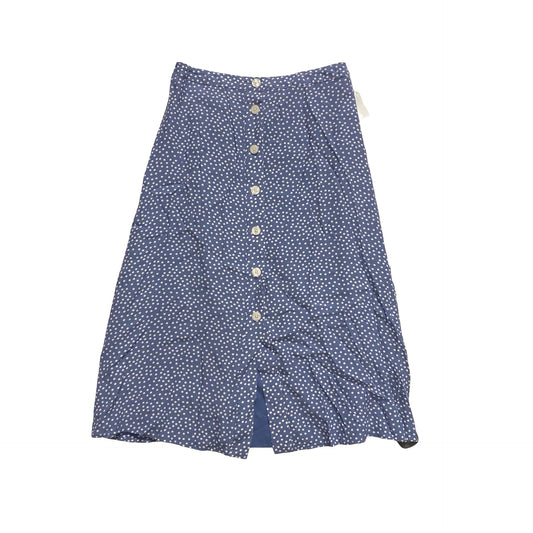 Skirt Maxi By Gap In Blue, Size:6
