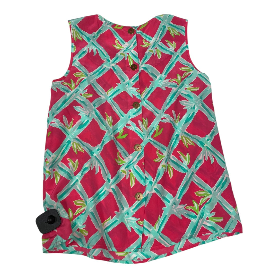 Top Sleeveless Designer By Lilly Pulitzer In Multi, Size:Xs