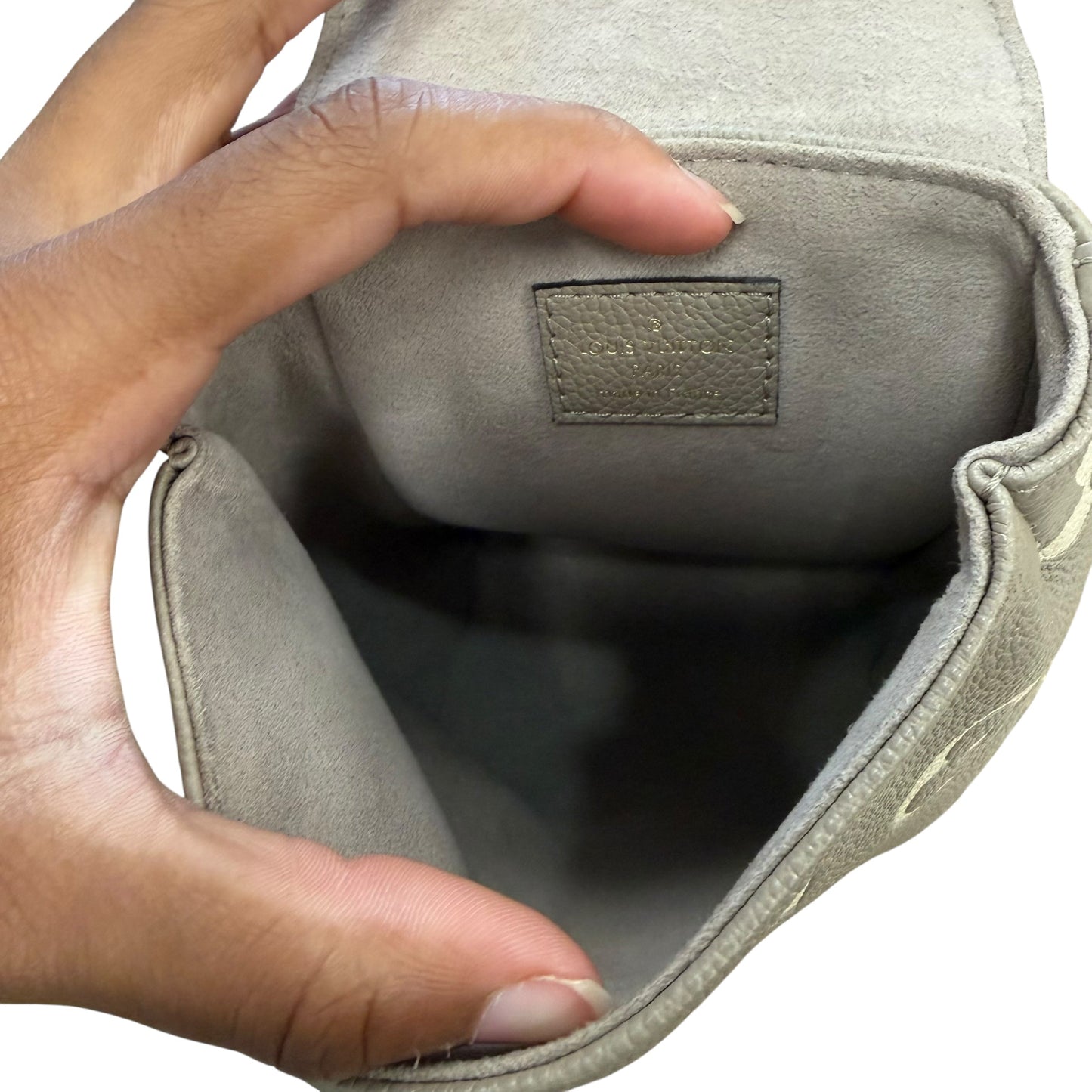 Backpack Luxury Designer By Louis Vuitton, Size: Small
