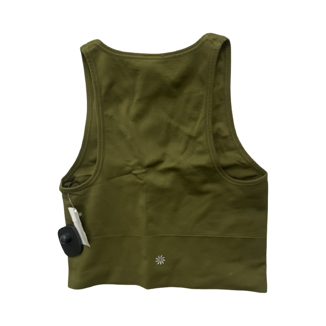 Athletic Tank Top By Athleta In Green, Size:Xs