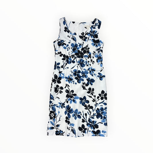 Dress Work By Coldwater Creek In Blue & White, Size:S