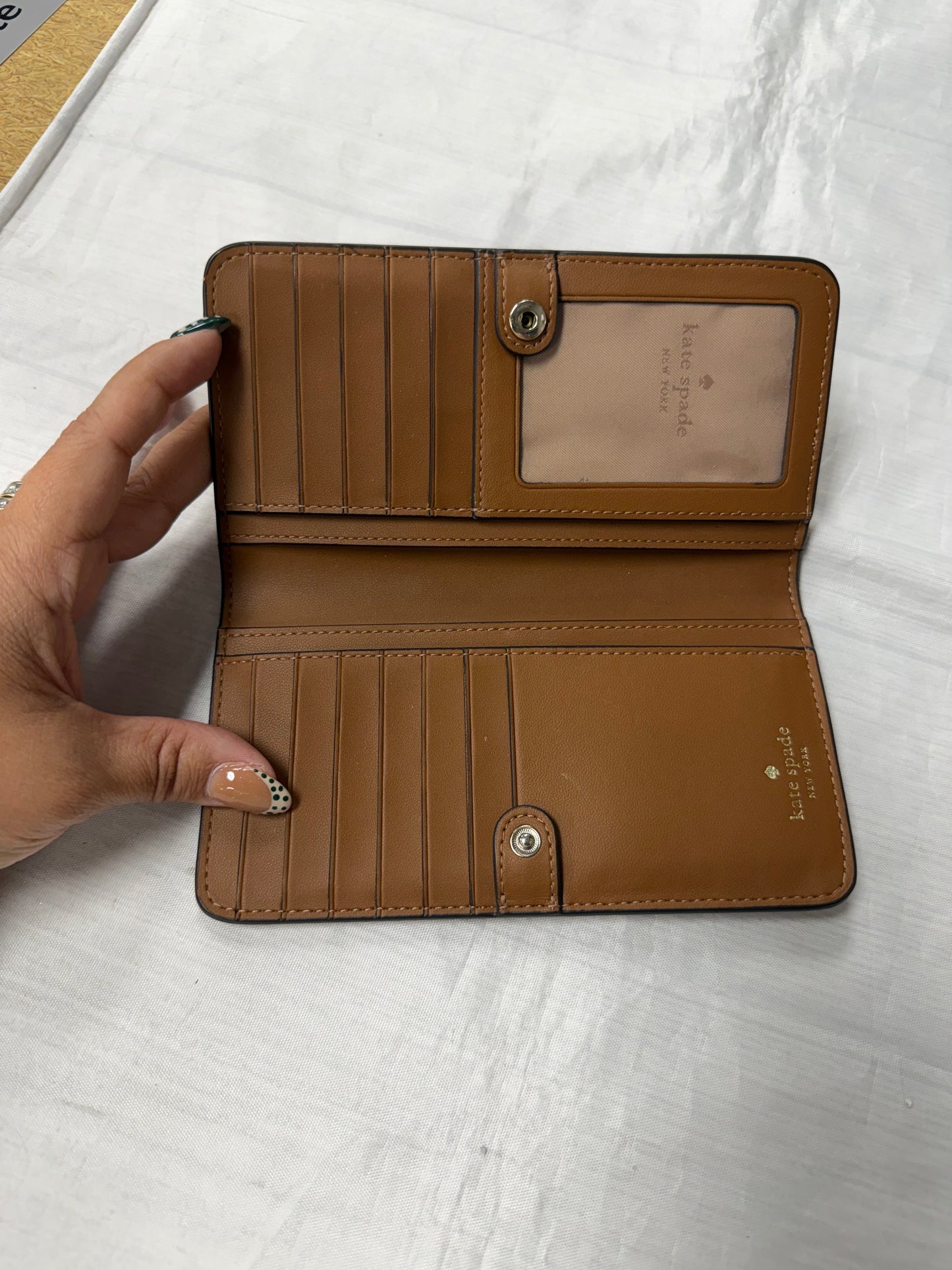 Wallet Designer By Kate Spade In Brown, Size:Medium