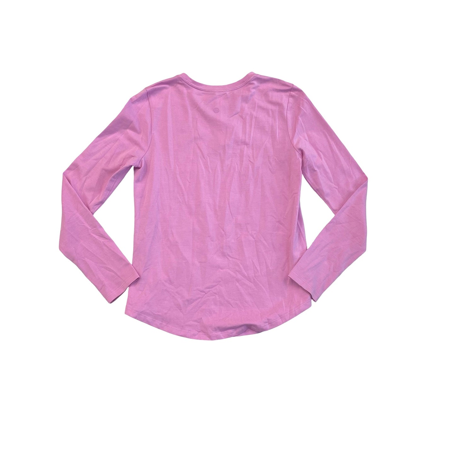 Athletic Top Ls Crewneck By Lululemon In Pink, Size:2