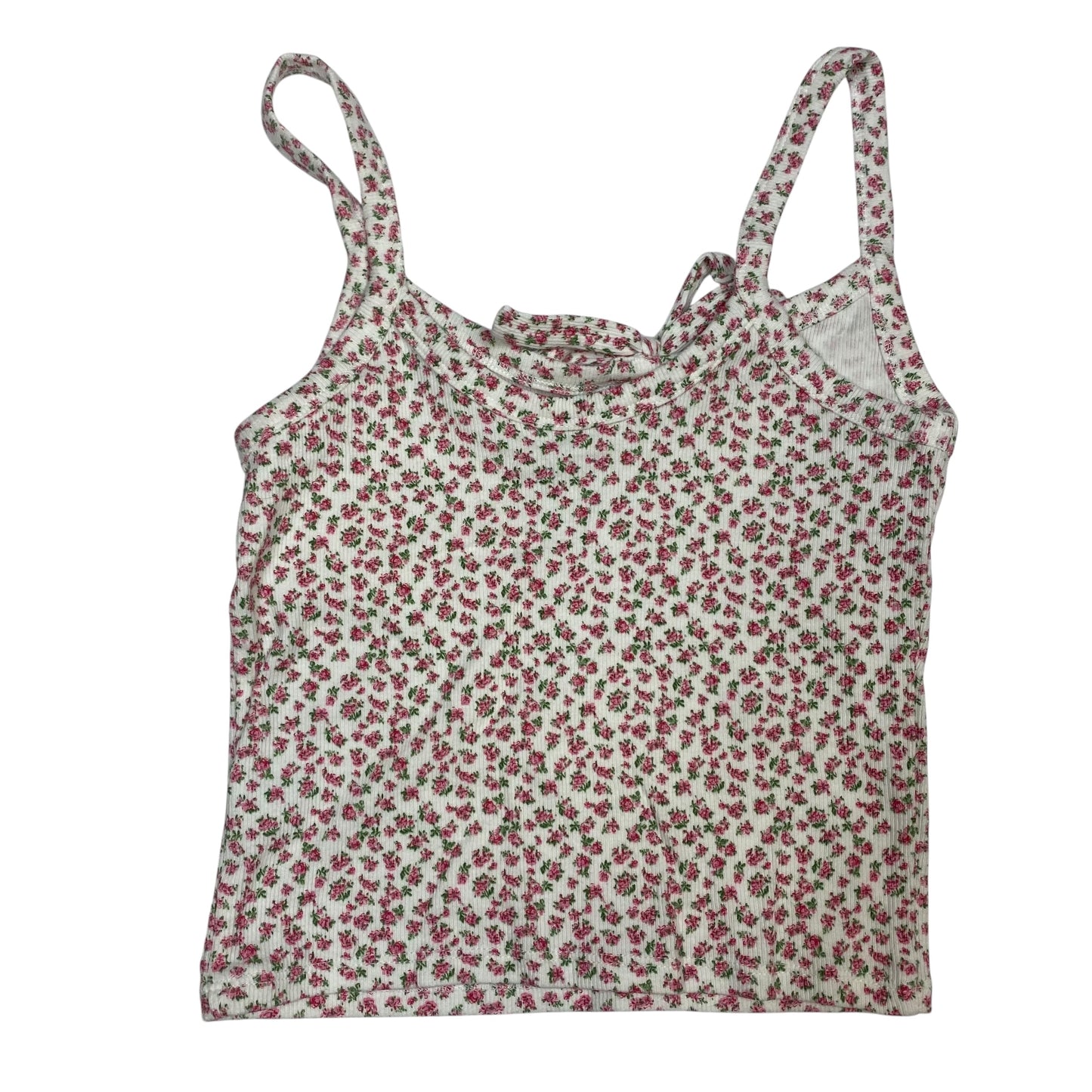 Top Sleeveless By Pacsun In Pink & White, Size:S