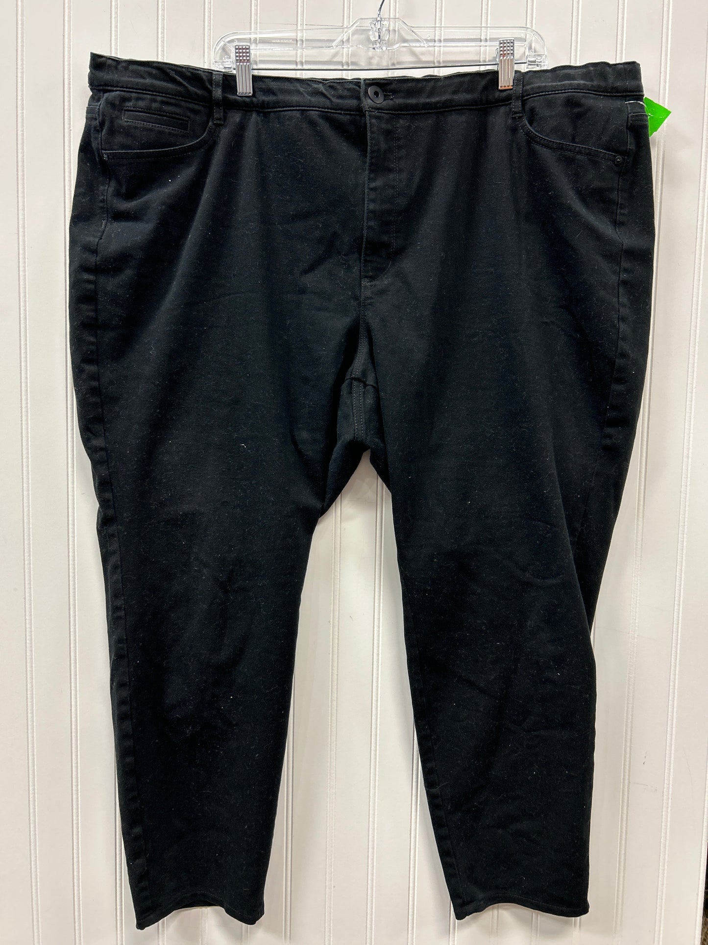 Jeans Skinny By J. Jill In Black Denim, Size:28