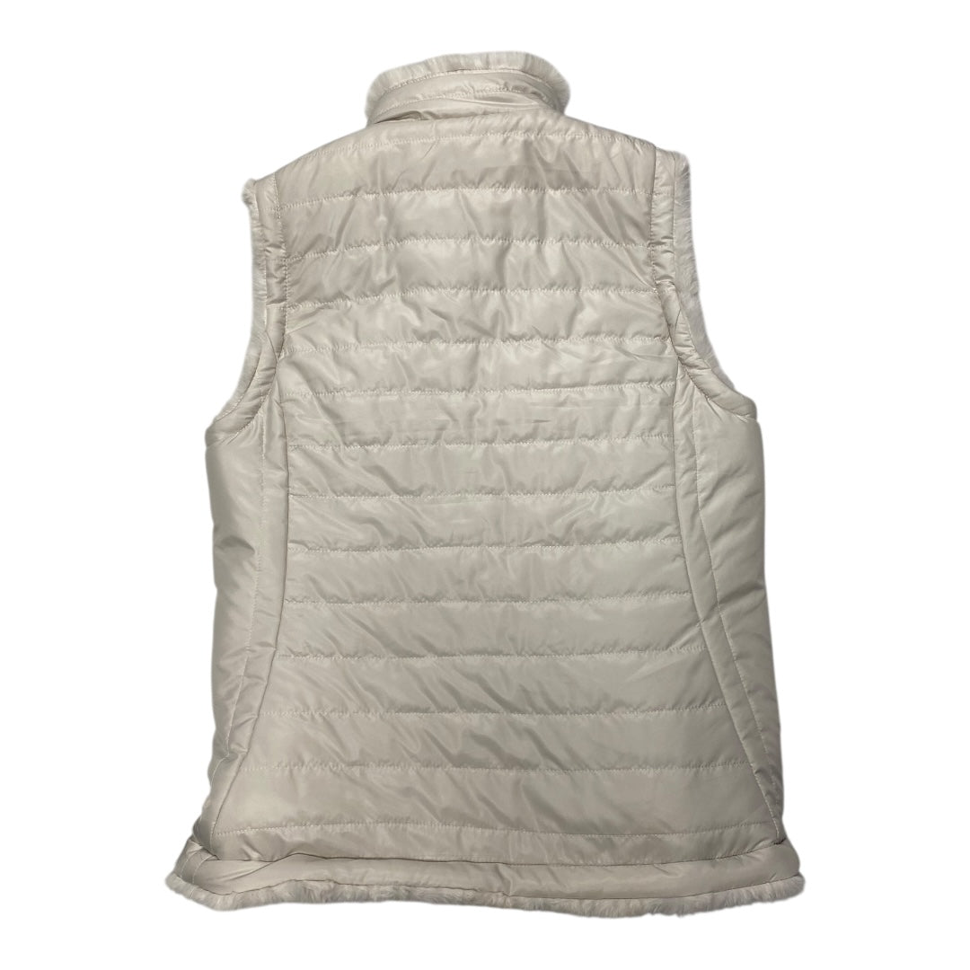 Vest Puffer & Quilted By Nicole Miller In Cream, Size:S