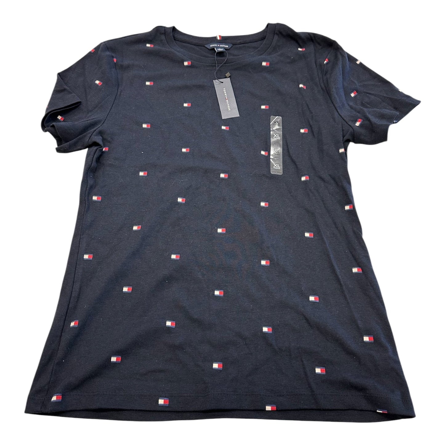 Top Ss By Tommy Hilfiger In Navy, Size:Xl