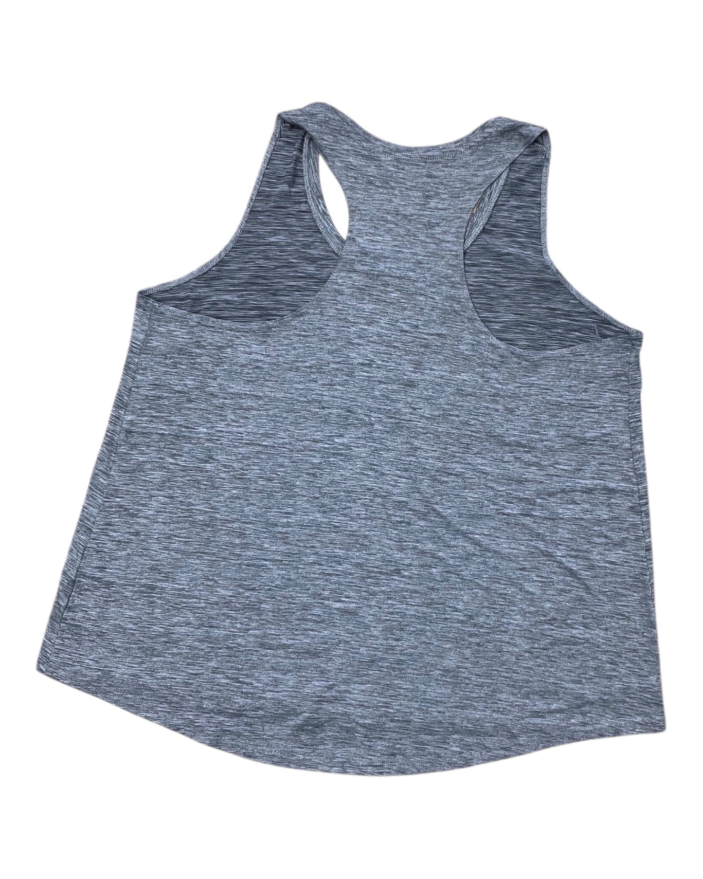 Athletic Tank Top By Athletic Works In Grey, Size:1X