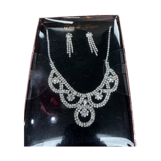 Necklace Set  In Clear
