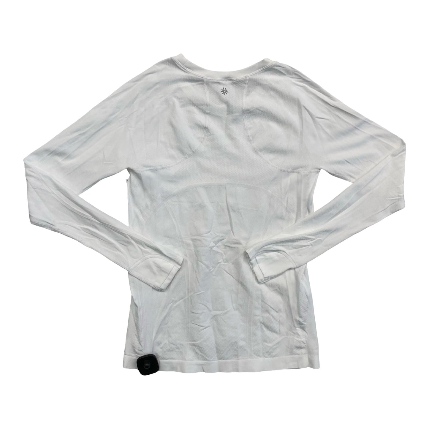 Athletic Top Ls Collar By Athleta In White, Size:M