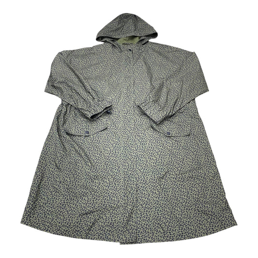 Jacket Windbreaker By J. Jill In Black & Green, Size:Xl