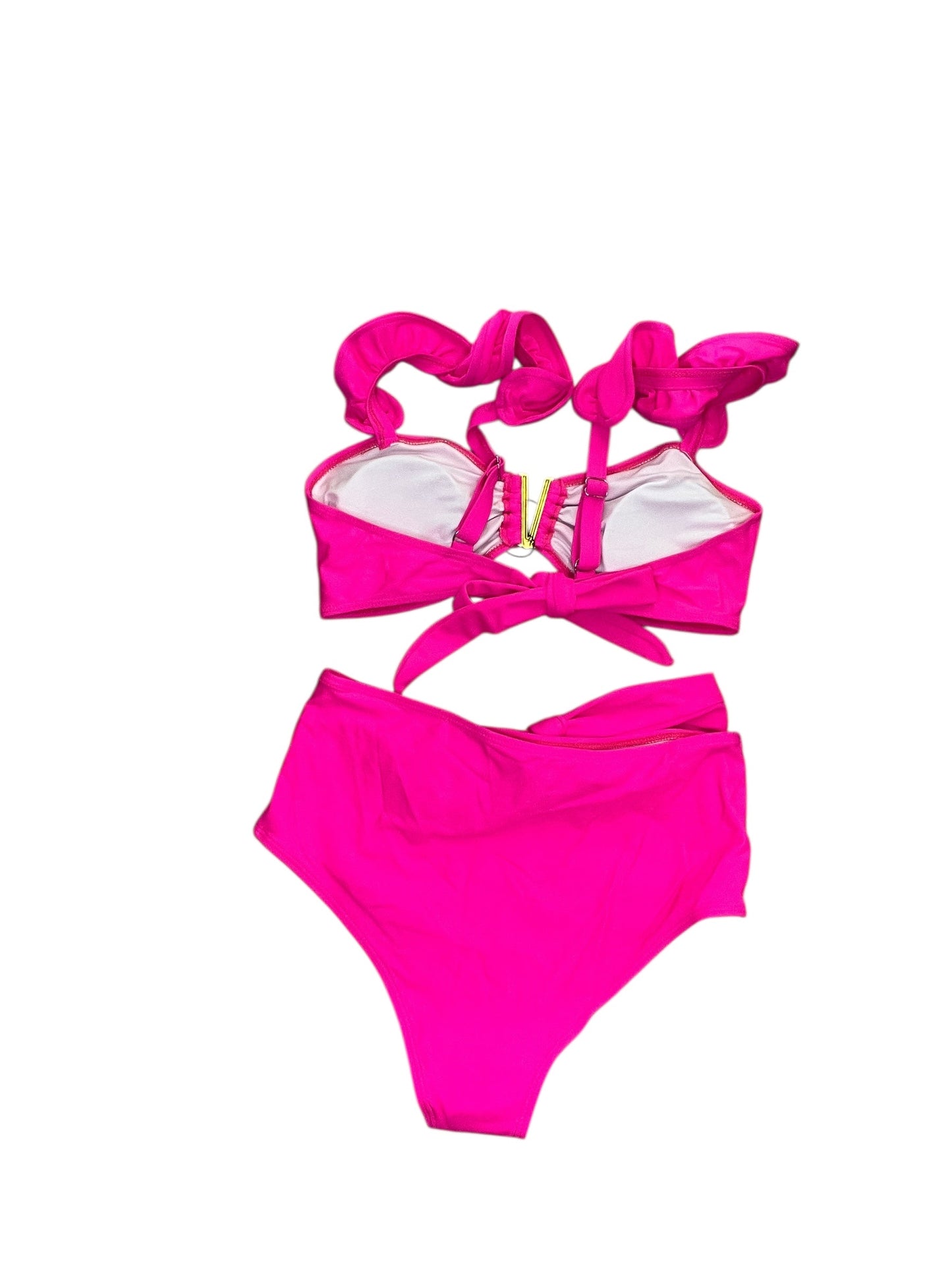 Swimsuit 2Pc By Clothes Mentor In Pink, Size:M