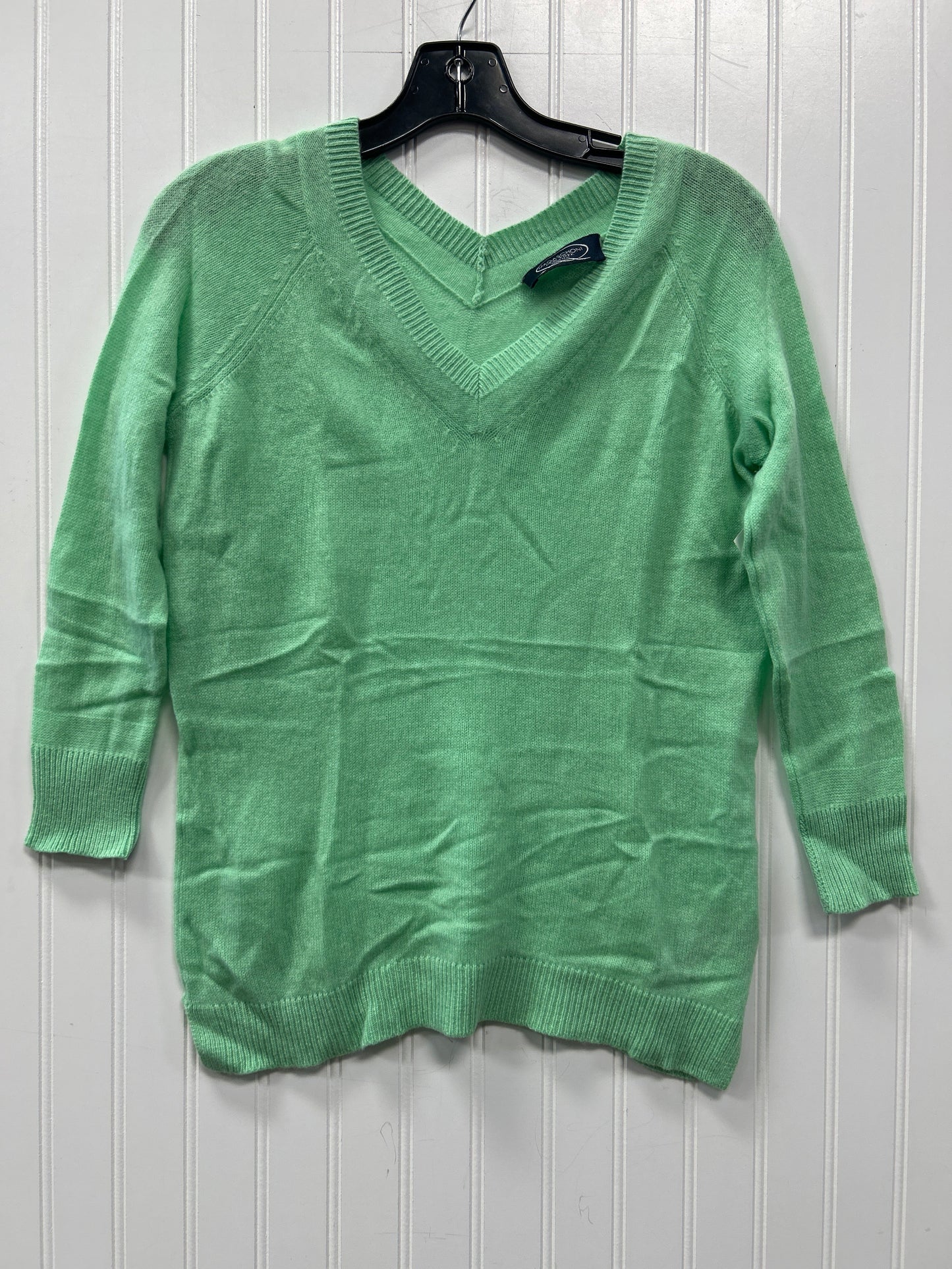 Blouse Ls By Magaschoni In Green, Size:Xs