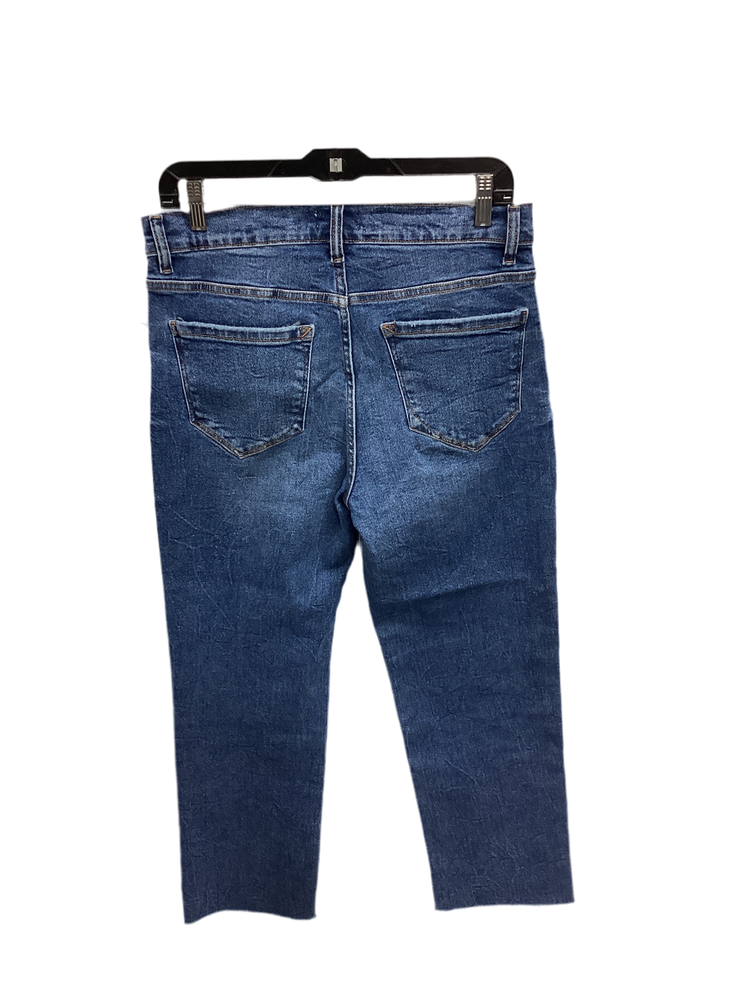 Jeans Straight By Kensie In Blue Denim, Size:10