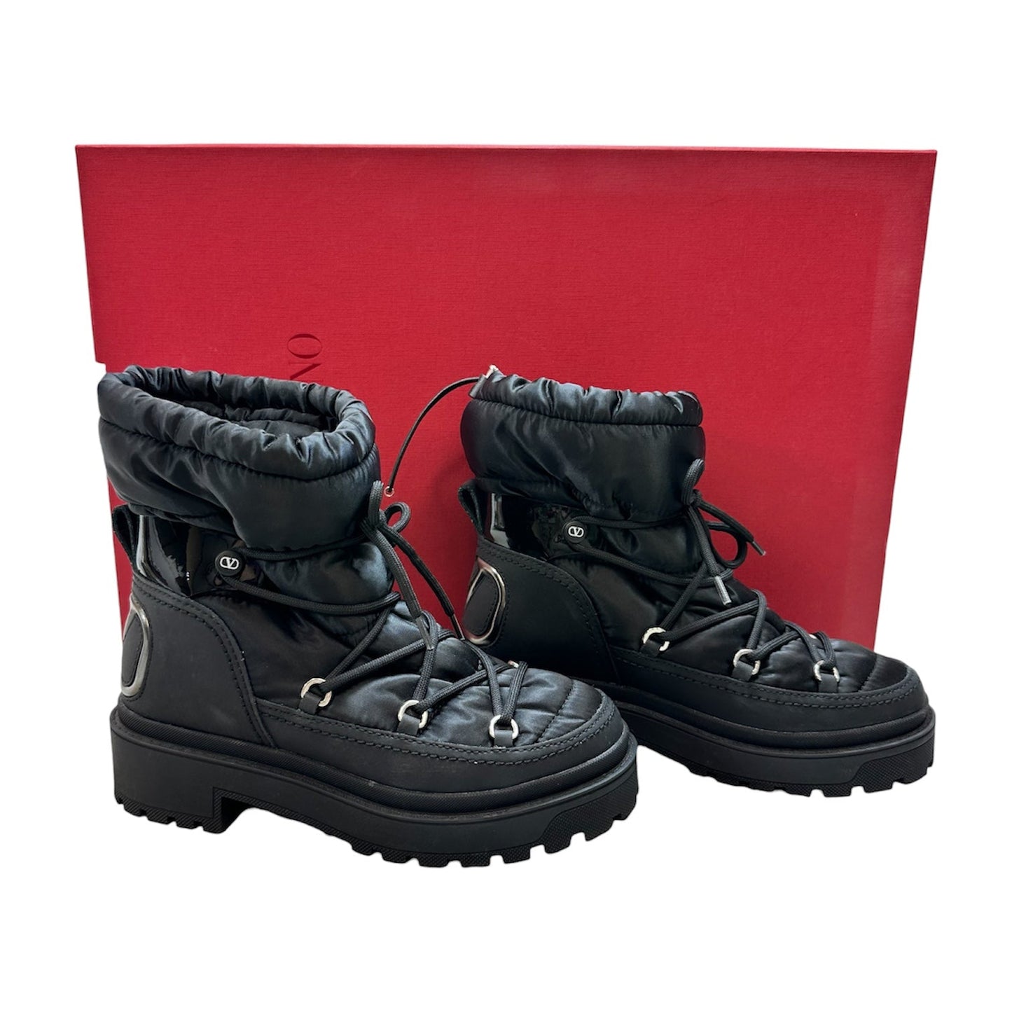 Boots Luxury Designer By Valentino-garavani In Black