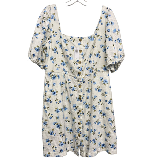 Dress Casual Short By Old Navy In Floral Print, Size:L